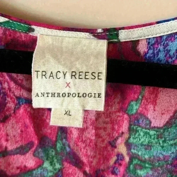 Tracy Reese Anthropologie floral faux wrap dress - Picture 5 of 7